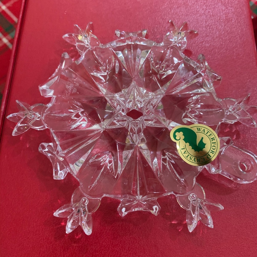 Waterford 2011 perforated snowflake ornament